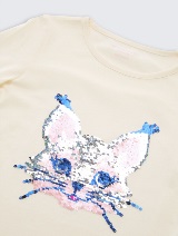 Majica sa printom - Bela_1905360