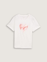 Tricou cu imprimeu - Alb_2587104