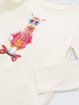 Majica sa printom - Bela_49504