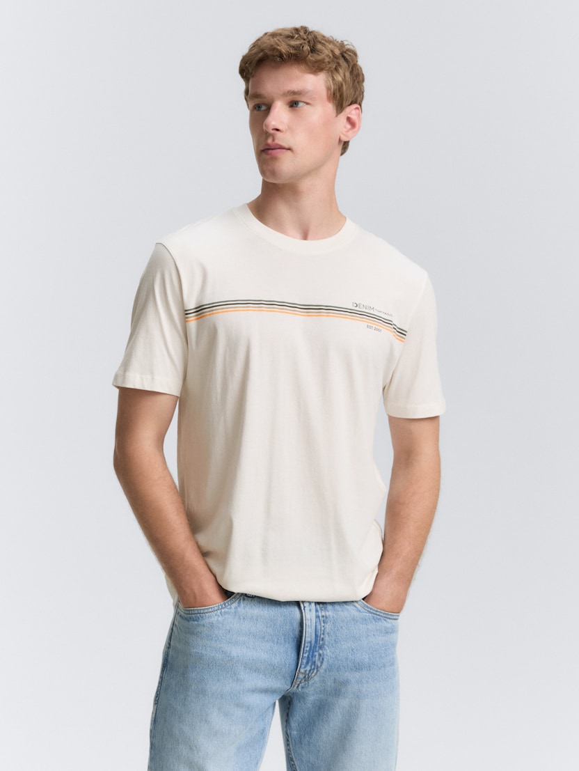 Majica s potiskom - Bela_6672409