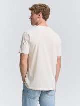 Tricou cu imprimeu - Alb_6672409