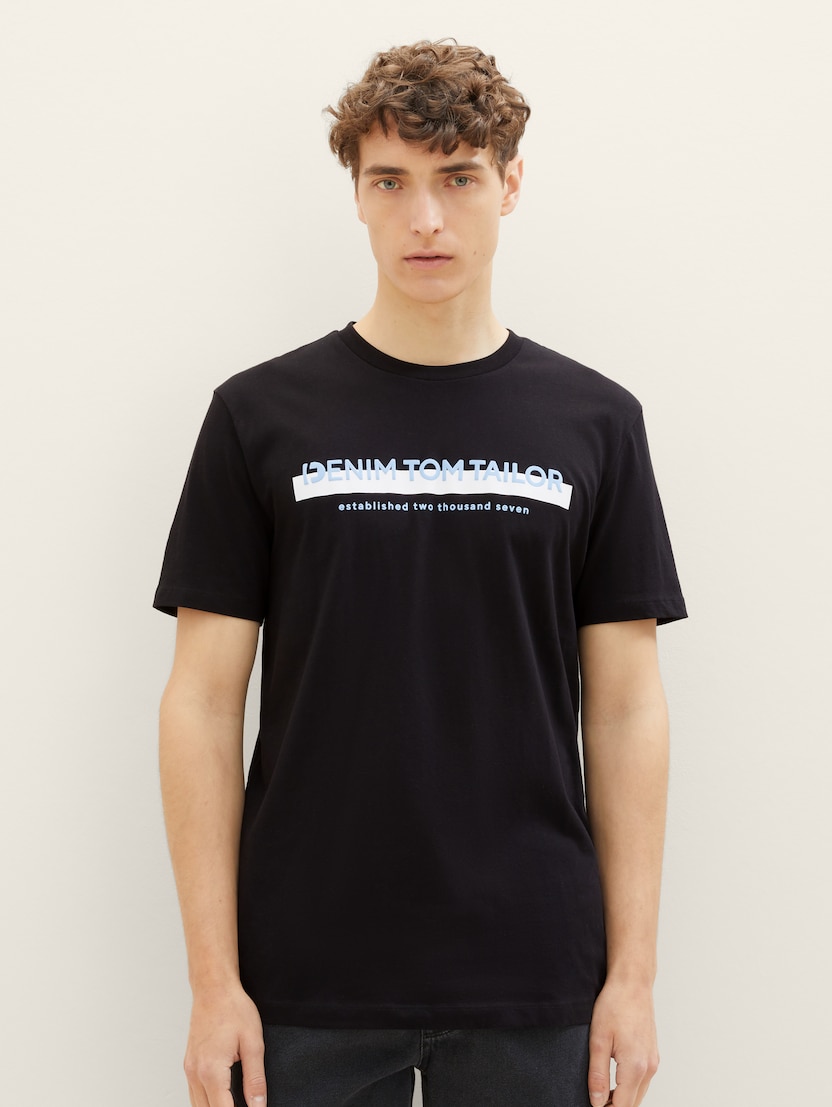 Majica sa printom - Crna-1037653-29999-15