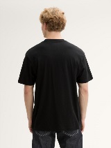 Tricou cu imprimeu - Negru_4882892