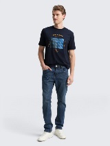 Majica sa printom - Plava_4213378