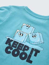 Majica sa printom - Plava_5572030