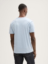 Tricou cu imprimeu - Albastru_9461937