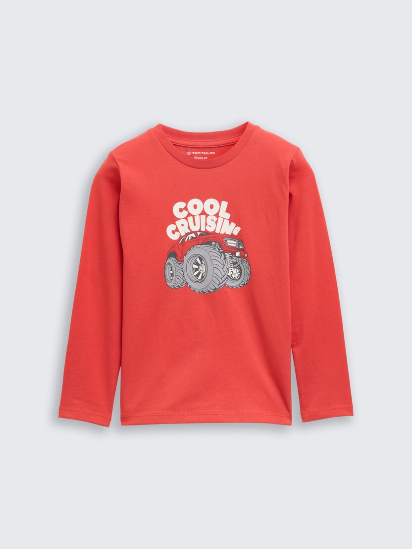 Majica s potiskom - Rdeča_9380759