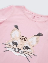 Majica sa printom - Roze_8601613