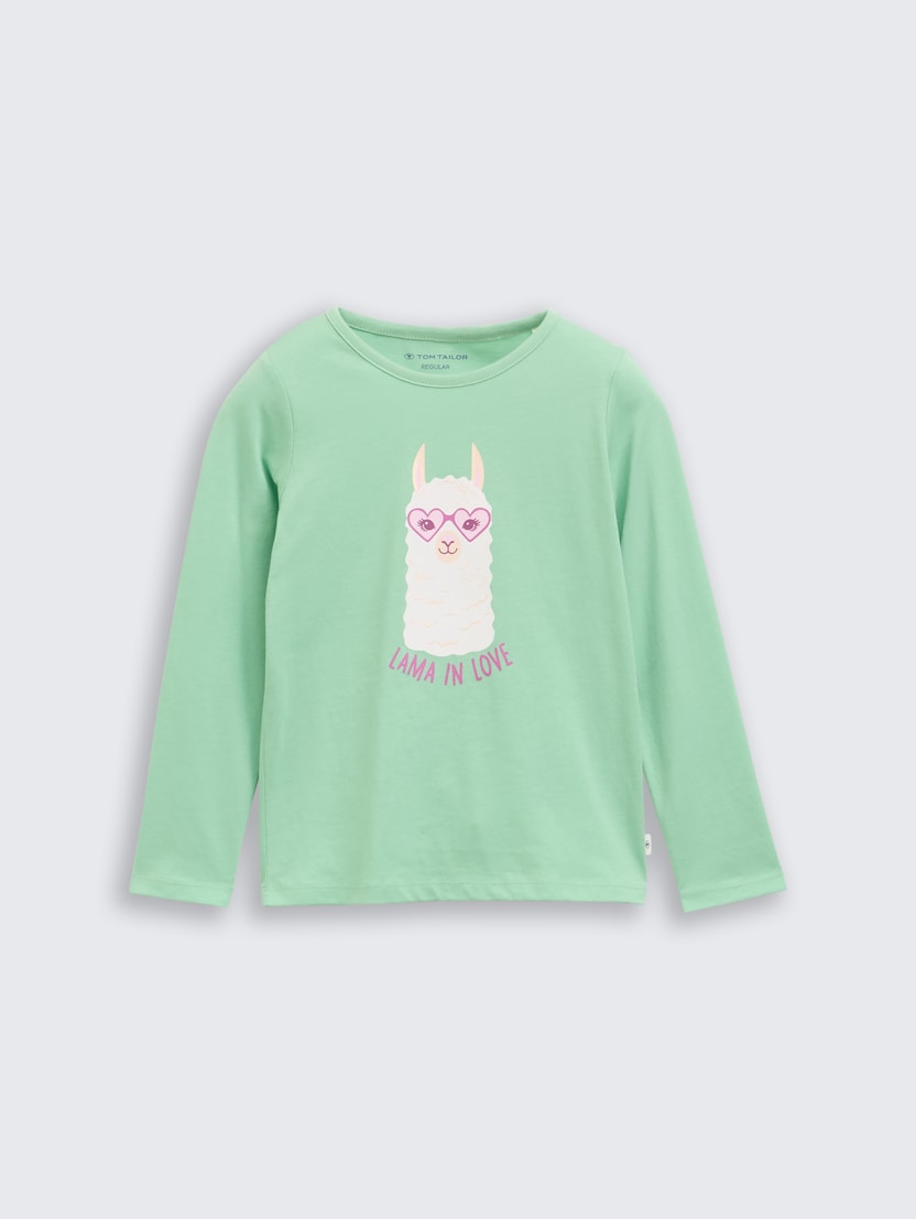 Majica s potiskom - Zelena_7298427