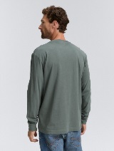 Tricou cu imprimeu - Verde_8426916