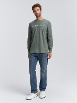 Tricou cu imprimeu - Verde_8426916