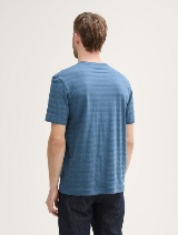 Tricou structurat - Albastru_3320682