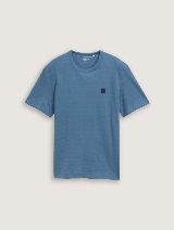 Tricou structurat - Albastru_3320682