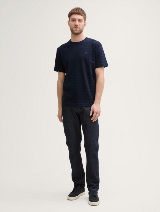 Tricou structurat - Albastru_8203290