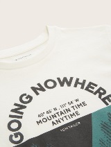 Majica kratkih rukava s printom - Bijela_339633