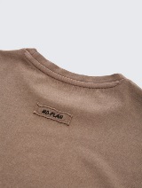 Majica ispranog stila - Smeđa_3864569