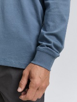 Tricou cu logo imprimat - Albastru_6838524