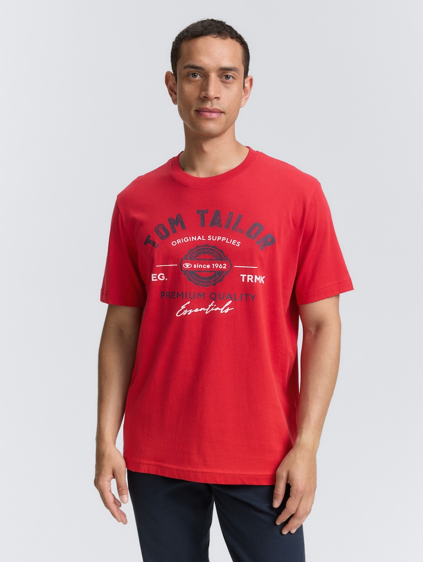 Majica sa logom - Crvena-1037735-12830-15