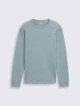 Tricou cu logo imprimat - Verde_124127