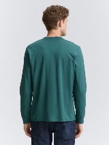Tricou cu logo imprimat - Verde_547078