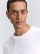 Dvostruko pakiranje majica s okruglim izrezom - Bijela_8187501