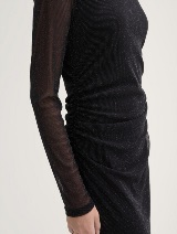 Rochie din plasă - Negru_1946386