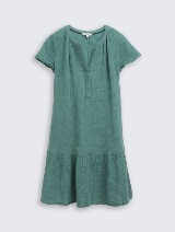 Haljina od muslin tkanine - Zelena_2780449