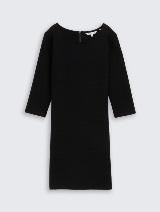 Strukirana haljina - Crna_1513242
