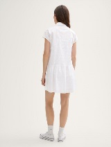 Haljina sa vezom - Bela_4166738