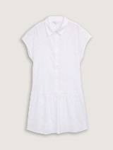 Haljina sa vezom - Bela_4166738