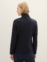 Sacou texturat ottoman - Albastru_8223854