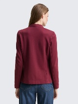 Sacou texturat ottoman - Roşu_7817633