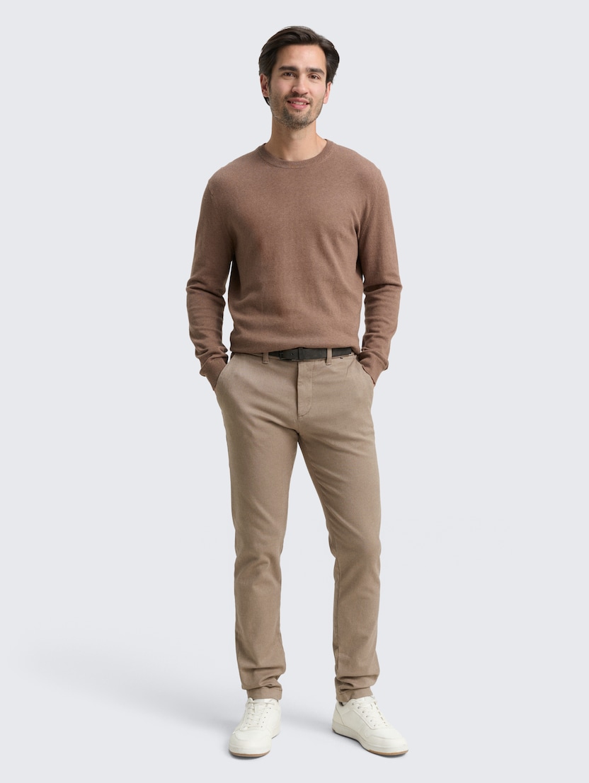 Pantaloni chino slim - Bej-1037547-38564-16