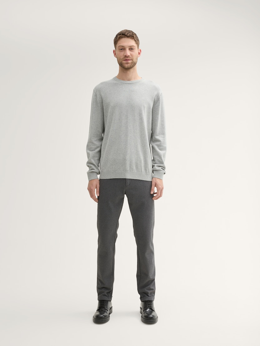  Ozke chino hlače - Vzorec/večbarvna-1044853-35951