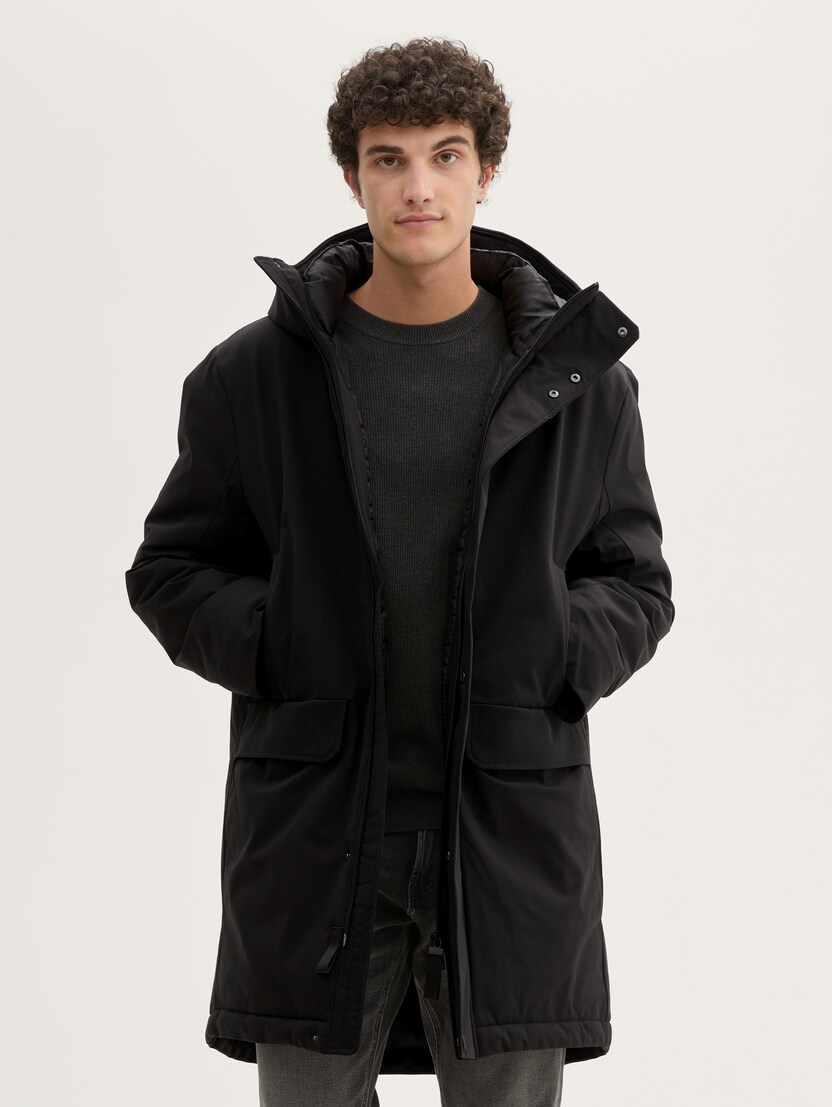  Parka s kapuco - Črna-1041349-29999
