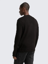 Pleteni džemper - Crna_9139698