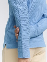 Pleteni pulover - Plava_334327