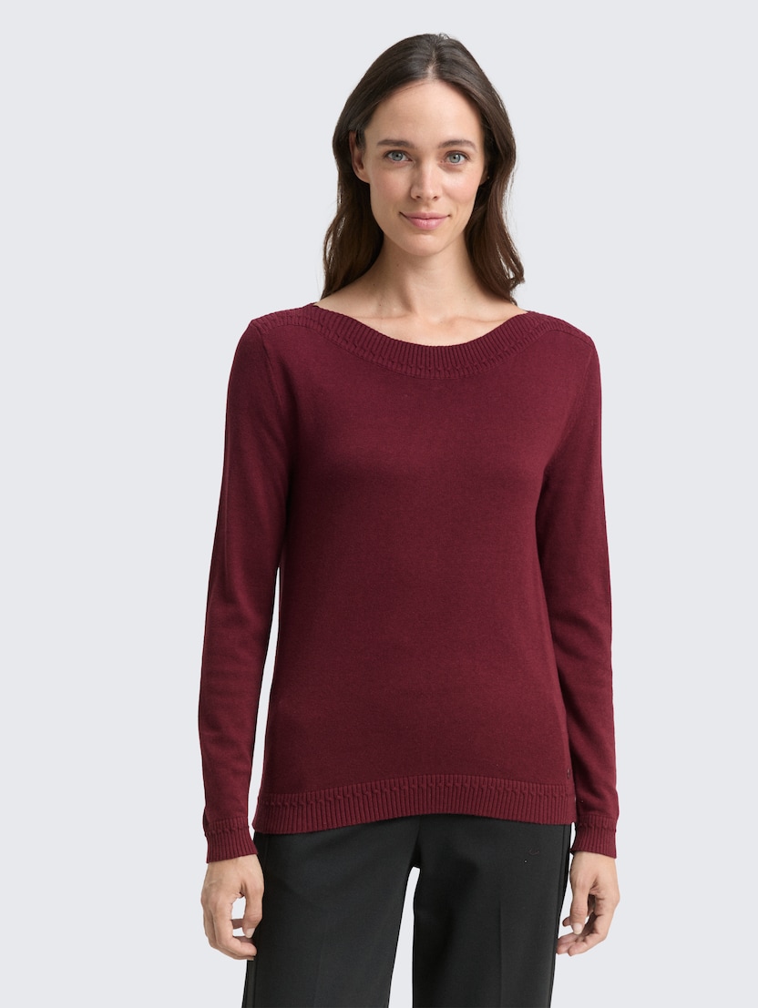 Pleteni pulover - Crvena_7055189