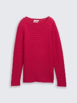 Pleteni pulover - Ružičasta_1589987