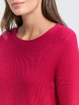 Pleteni pulover - Ružičasta_1589987