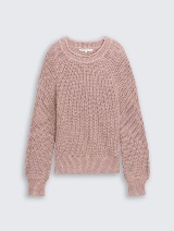 Pleteni pulover - Ružičasta_7742290