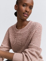 Pleteni pulover - Ružičasta_7742290
