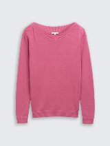 Pulover tricotat - Roz_8462461