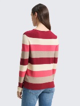 Pulover tricotat texturat - Model/Mai multe culori_980537