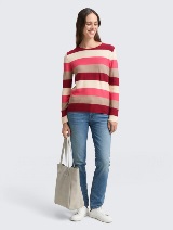 Pulover tricotat texturat - Model/Mai multe culori_980537