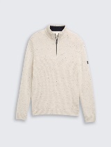 Pleteni pulover sa zatvaračem - Uzorak/višebojna_8348710