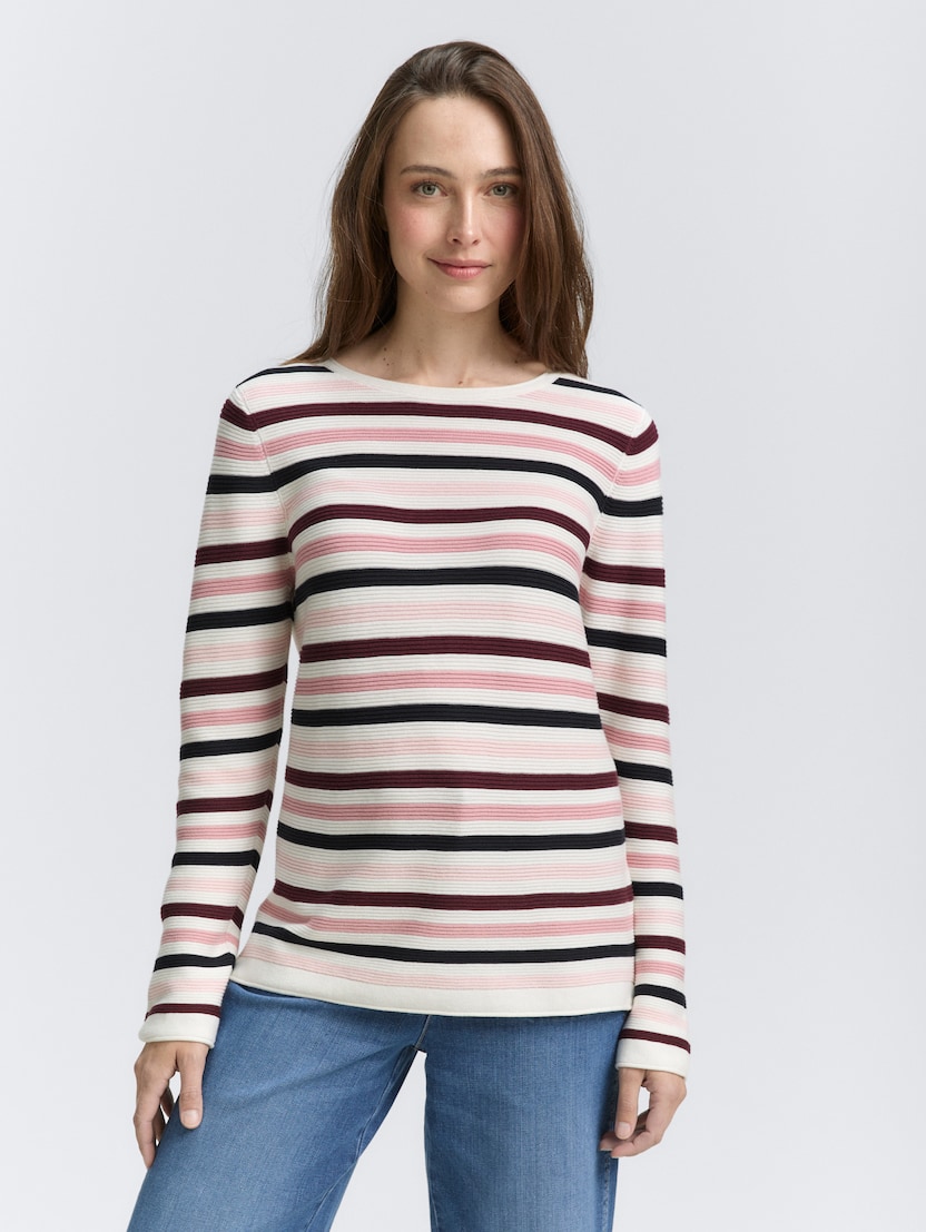 Pleteni pulover - Uzorak-višebojna