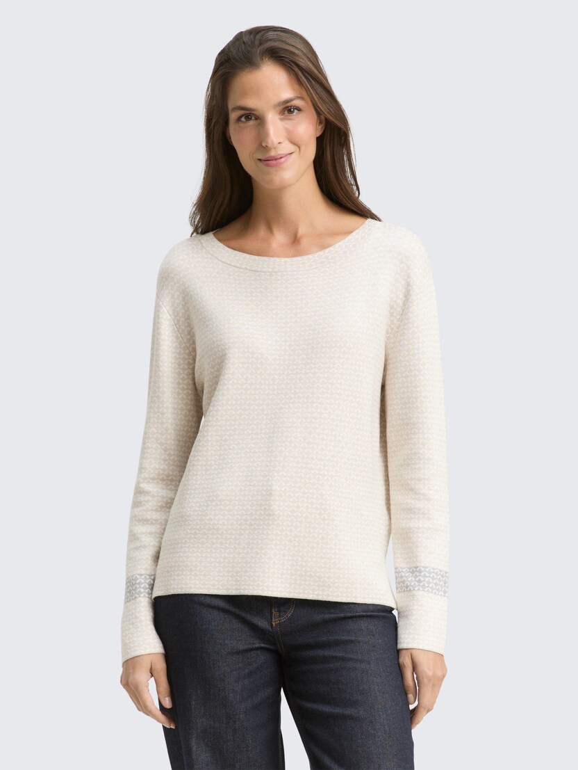 Pulover tricotat - Model-Mai multe culori-1049123-39167-16