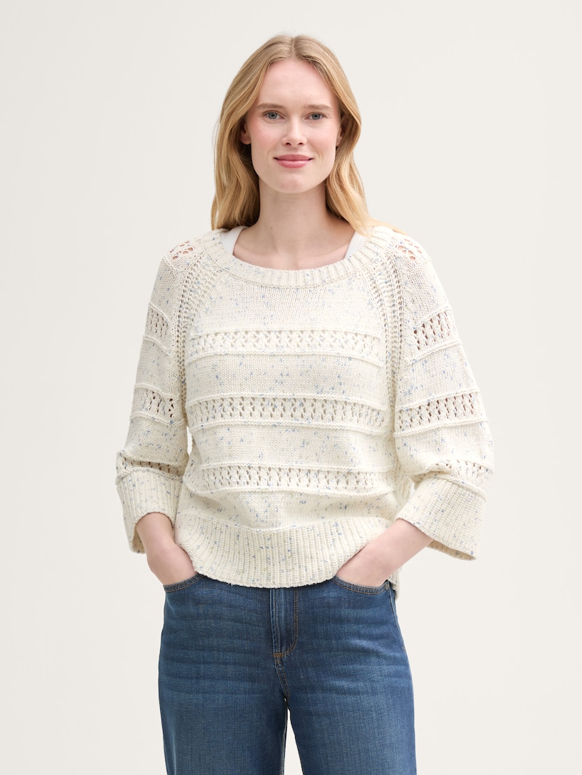  Pulover tricotat - Model/Mai multe culori-1045495-37506-16