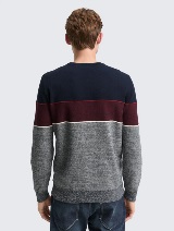 Šareni pleteni džemper - Uzorak/višebojna_7062263